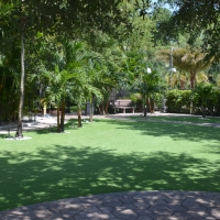 Fake Grass Carpet Hawthorn Woods, Illinois Paver Patio, Commercial Landscape