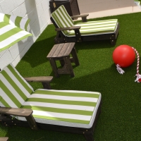 Faux Grass Tower Lake, Illinois Lawn And Garden, Backyard Designs