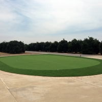 Golf Putting Greens Darien Illinois Synthetic Grass Back