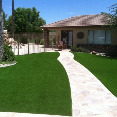 Artificial Grass Batavia, Illinois Garden Ideas, Small Front Yard Landscaping