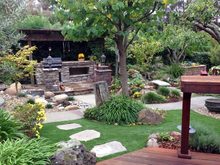 Synthetic Grass Gary Indiana Lawn Front Yard
